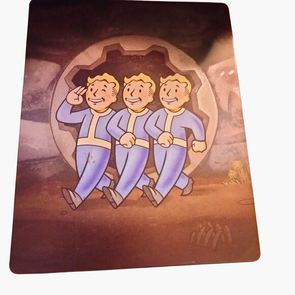 Fallout 76 Xbox One Game Disc Bethesda Steelbook Case - Picture 8 of 8